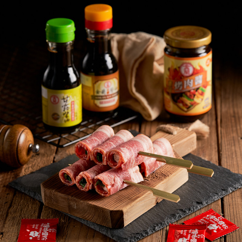 培根蔥燒捲串